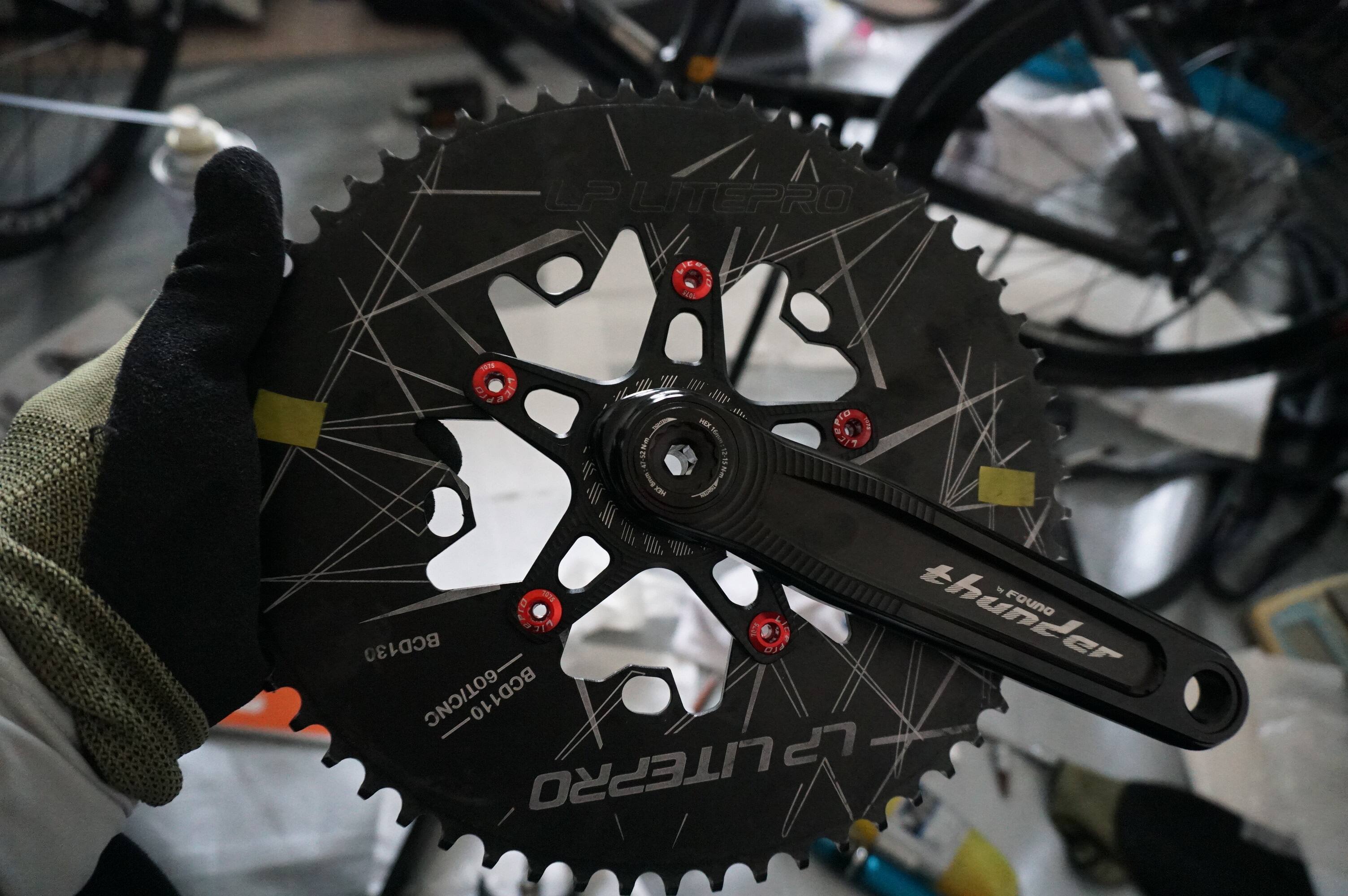 チェーンリングのと取り外し