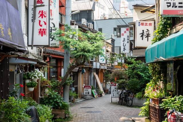 門前仲町の飲み屋街